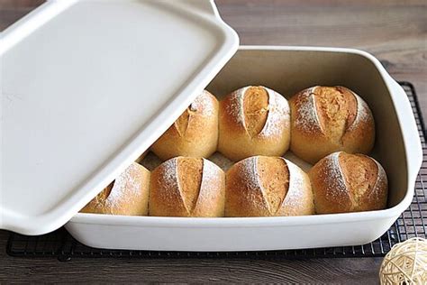 Dinkel Buttermilch Brötchen aus dem Grundset von Pampered Chef