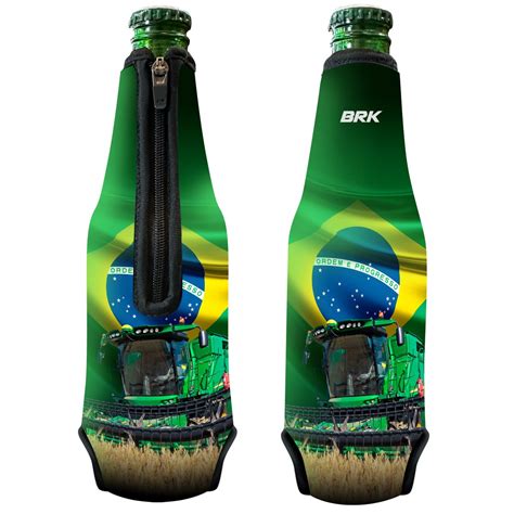 Porta Long Neck Brk Neoprene Brasil