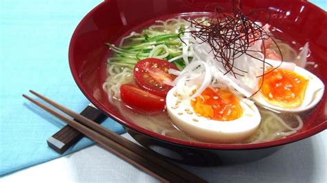 オリンピックの超簡単レシピ 冷やしラーメンの作り方 ★さっぱり美味しい冷やしラーメンをお試しくださいね♪ Youtube