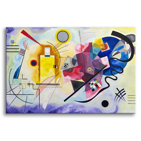 Obraz Kolorowa Abstrakcja Reprodukcja Malunku Wassily Kandinsky