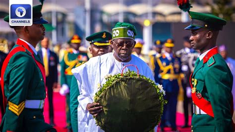 Armed Forces Remembrance Day President Tinubu Lays Wreath To Honour