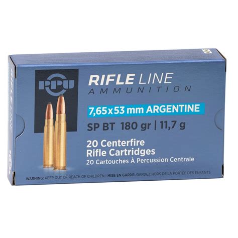 Prvi Partizan Mm Argentine Mauser Ammo Grain Sp