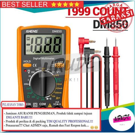 Jual Digital Multimeter Voltage Tester Alat Ukur Tegangan Arus Ampere