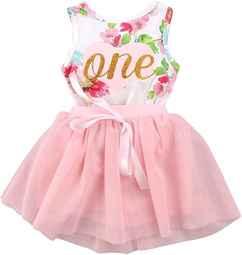 Fymnsi Baby M Dchen Kleidung Erster Geburtstag Party Kleid Tutu