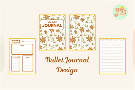 Bullet Journal Design Graphic by Janey Design · Creative Fabrica