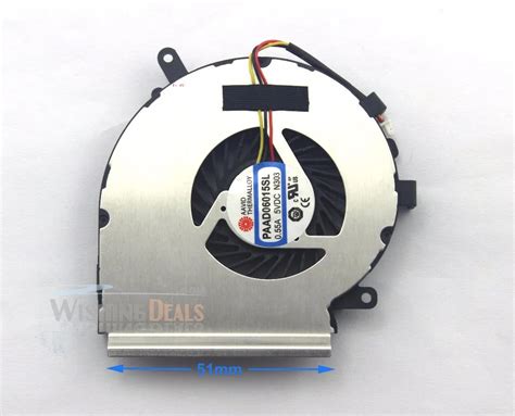 Value For Money New Laptop CPU Cooling Fan For MSI Gaming GE62 2QD