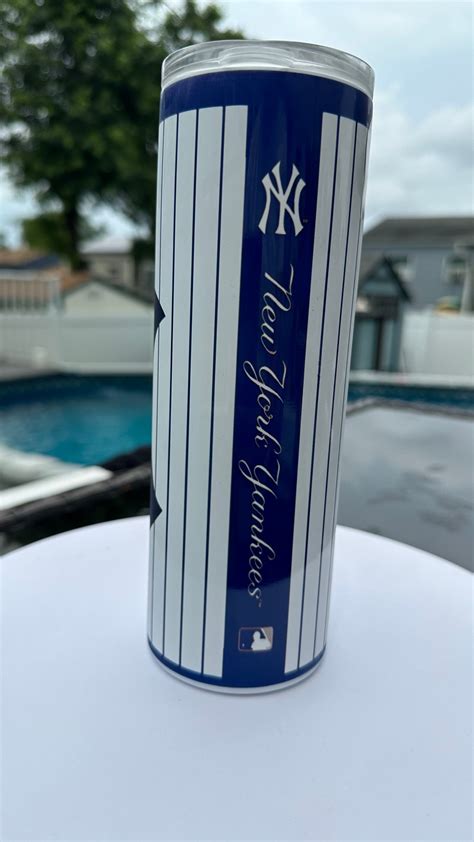 New York Yankees Tumbler Oz Etsy