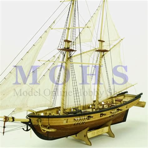 Sailing Halcon Combo Assembly Model Kits Classical Wooden Sailing Boat Model Scale Wooden