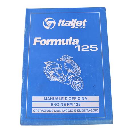 Manuale Officina Per Italjet Formula 125 Sarrimoto It