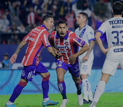 Atlético De San Luis Supera A Rayados Del Monterrey Por La Mínima En La