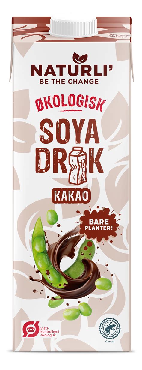 Organic Soy Drink With Cocoa Naturli