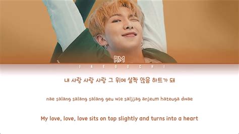 Bts 방탄소년단 Love Trivia 承 Color Coded Lyrics Engromhan가사 Youtube