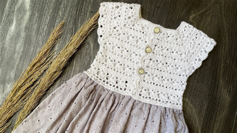 Easy Crochet Yoke Crochet Cardigan Crochet Yoke For Little Girl