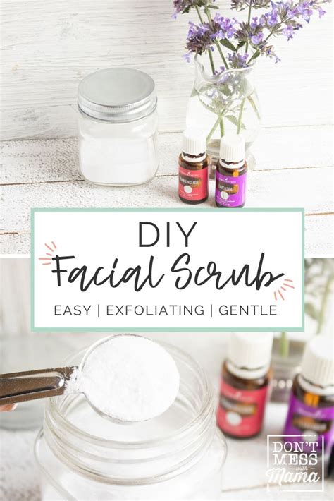 how to make a facial scrub at home