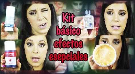 Kit básico de efectos especiales Silvia Quirós