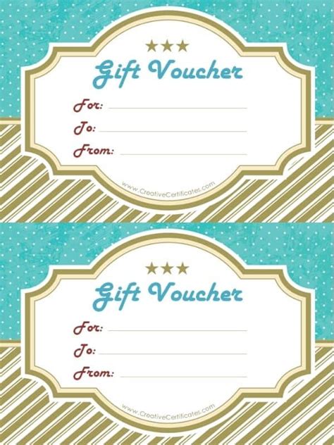 Gift Voucher Template