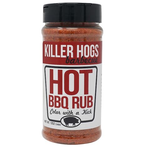 Killer Hogs Barbecue Sweet Bbq Rubseasoning For Pork Beef Seafood