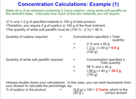 PMY2006 Pharmaceutical Calculations Flashcards Quizlet