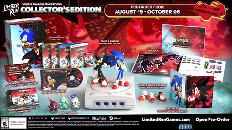 Sonic X Shadow Generations To Get A Glorious Collectors Edition