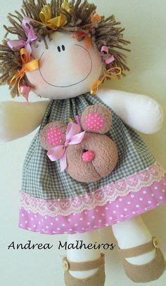 COMO HACER MUÑECAS DE TELA PATRONES GRATIS Doll Crafts Diy Doll