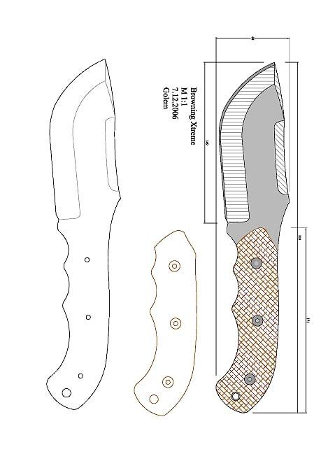 Golem Drawings Onedrive Knife Making Knife Knife Patterns