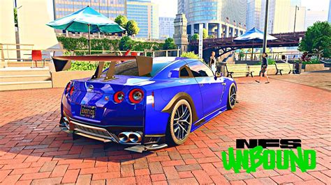 Nfs Unbound Free Roam Race Gameplay Nissan Gtr Premium Edition