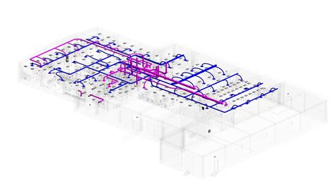 Hvac Revit Model Industrial Project Alloy Specialities Bim Modeling By United Bim United Bim