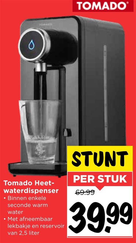 Tomado Heet Waterdispenser Aanbieding Bij Vomar Voordeelmarkt