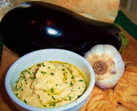 Eggplant Hummus With Roasted Garlic What S Cookin Italian Style Cuisine