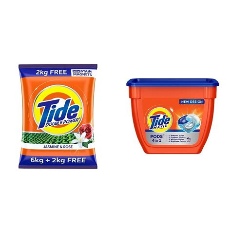 Tide Plus Double Power Detergent Washing Powder Jasmine Rose Kg