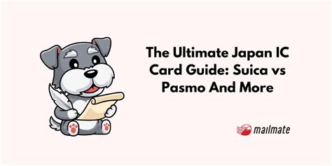 The Ultimate Japan Ic Card Guide Suica Vs Pasmo And More Mailmate