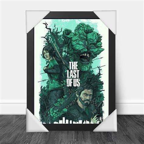 Quadro Decorativo A4 Jogo The Last Of Us Elo7