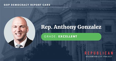 Rep. Anthony Gonzalez - Republican Accountability