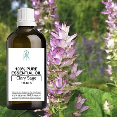 Clary Sage Pure Essential Oil Ml Bottle By Tsp Essential Oils