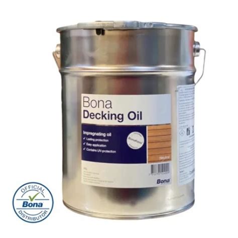 Bona Decking Oil L Gris Bona Productos Para El Cuidado Y