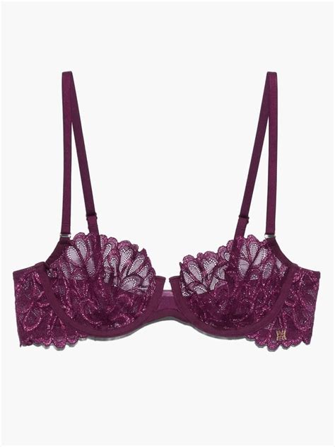 Savage Not Sorry Unlined Lace Balconette Bra In Purple Savage X Fenty