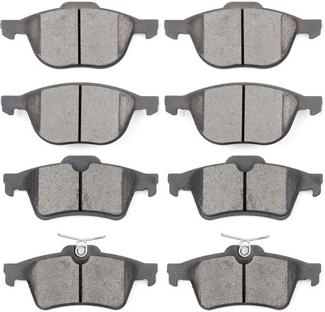 Amazon SCITOO D1044 D1095 Front Rear Ceramic Brake Pads Sets Fit