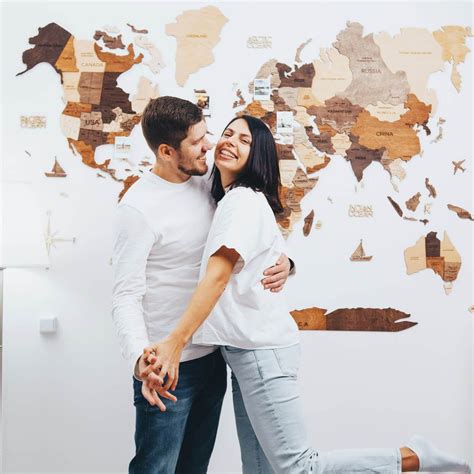 Wooden World Maps For Wall Decor • Enjoy The Wood