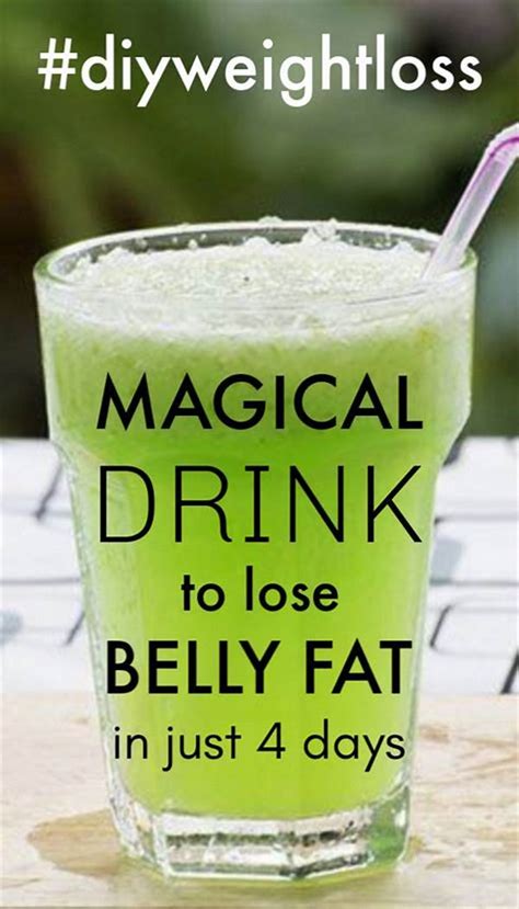 Magical Belly Fat Burner Drink To Melt All The Fat From Your Stomach