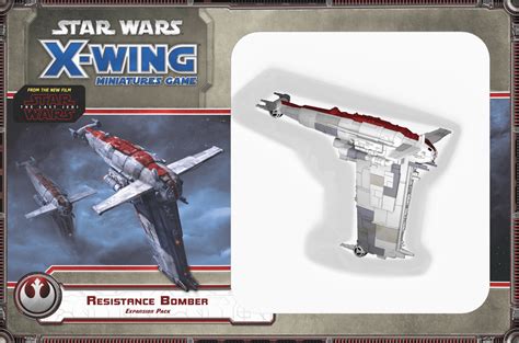 Buy Star Wars X Wing Miniatures Game Resistance Bomber Expansion