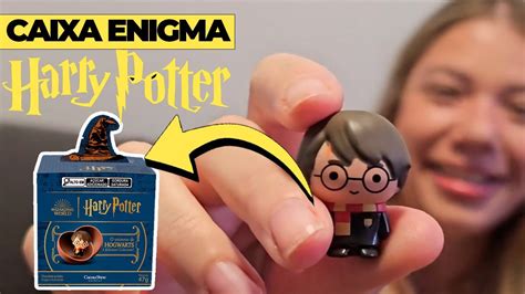 ABRINDO CAIXA ENIGMA MISTERIOSA DA CACAU SHOW HARRY POTTER É