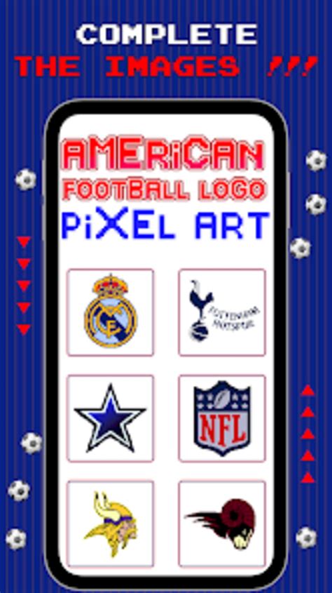 American Football Logo Pixels สำหรับ Android ดาวน์โหลด