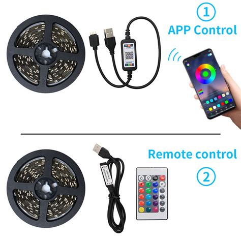 Dc V Tv Backlight Leds Meter Smd Usb Rgb Led Strip Light