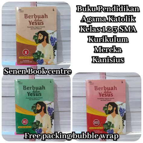 Jual Buku Agama Katolik Kelas 1 2 3 Sma Kurikulum Merdeka Kanisius