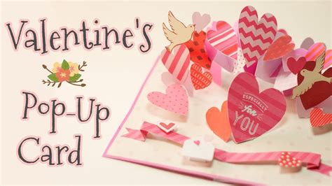 Diy Popup Valentines Day Card Pop Up Beautyinstrukciya