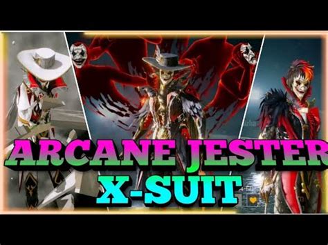 Arcane Jester X Suit Full Skins Y Contenido Pubgm Youtube