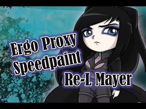 Ergo Proxy Speedpaint Re L Mayer Youtube