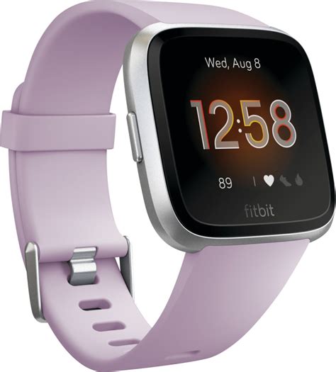 Questions And Answers Fitbit Versa Lite Edition Smartwatch Lilac