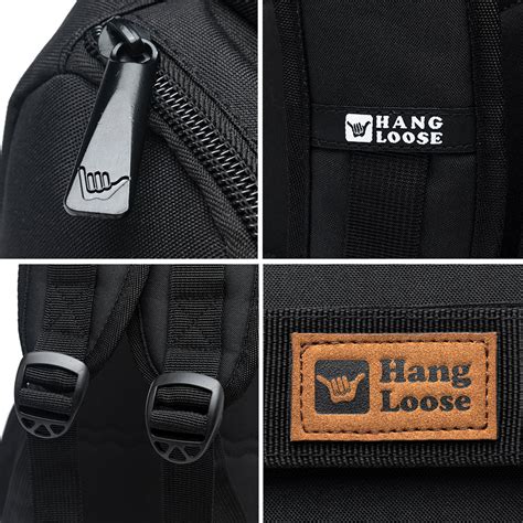 HANG LOOSE Mochila Hang Loose Plain Masculina P Notebook Moderna