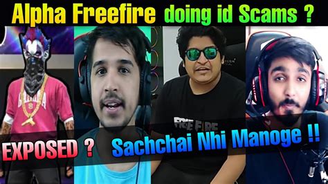 Alpha Freefire Exposed By Ankush FF Gyan Gaming Big Surprise Desi